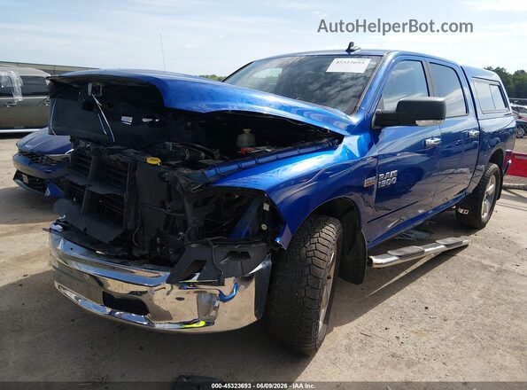 3C6RR7LT0GG148819 2016 RAM 1500 Blue Առջևի ձախ երեք քառորդ տեսարան