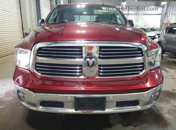 3C6RR7LT1JG198295 2018 RAM 1500 Темно-бордовый Вид спереди