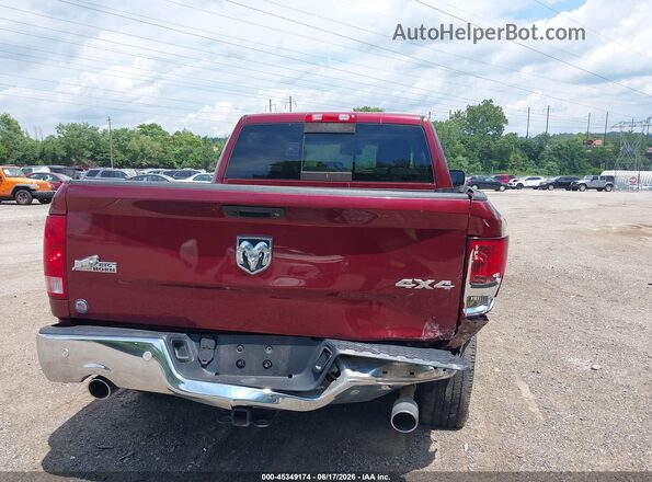 3C6RR7LT3GG250762 2016 RAM 1500 Бордовый 