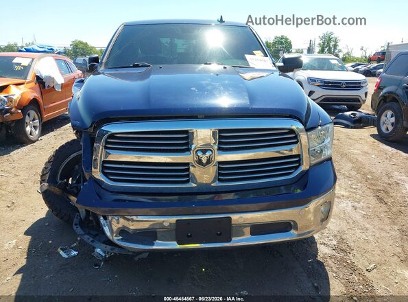 3C6RR7LT4GG188773 2016 RAM 1500 Blue Instrument cluster view