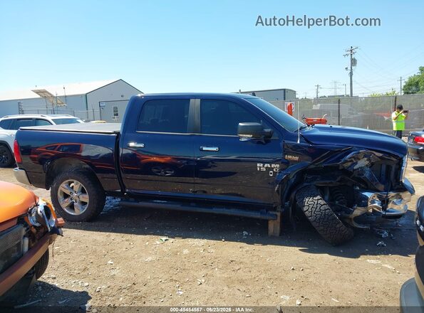 3C6RR7LT4GG188773 2016 RAM 1500 Blue Rear interior view