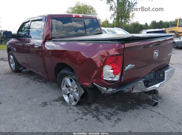 3C6RR7LT4GG344214 2016 RAM 1500 Red Задня ліва чверть