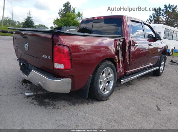 3C6RR7LT4GG344214 2016 RAM 1500 Red Задня права чверть