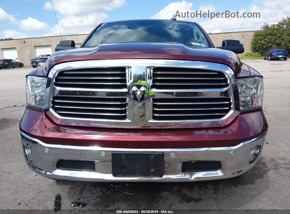 3C6RR7LT4GG344214 2016 RAM 1500 Red Вид задньої частини салону