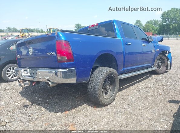 3C6RR7LT6JG198504 2018 RAM 1500 Blue უკანა მარჯვენა
