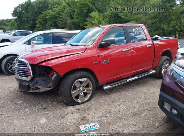 3C6RR7LT8GG338805 2016 RAM 1500 Red Передня ліва чверть