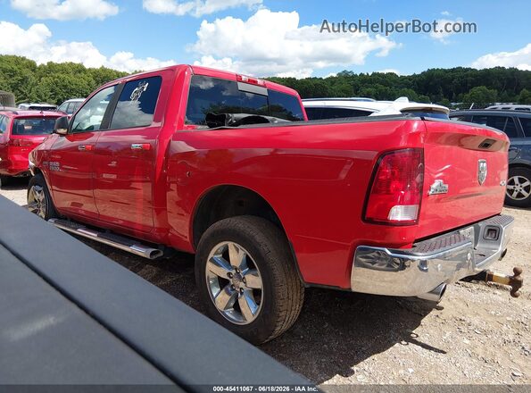 3C6RR7LT8GG338805 2016 RAM 1500 Red Задня ліва чверть