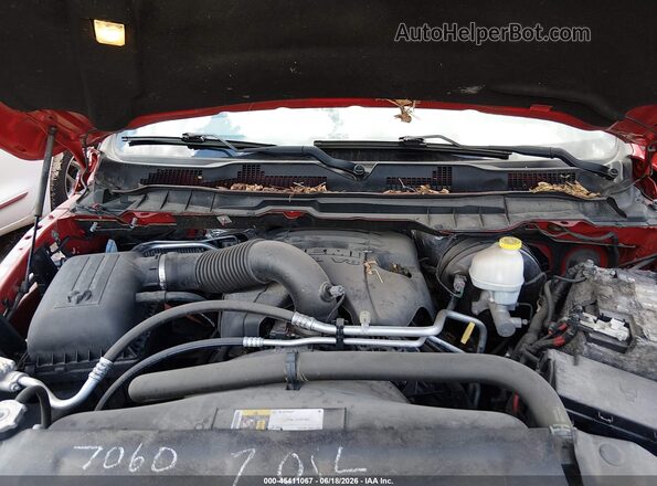 3C6RR7LT8GG338805 2016 RAM 1500 Red Вид ззаду