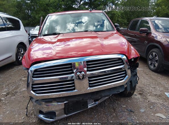 3C6RR7LT8GG338805 2016 RAM 1500 Red Вид задньої частини салону