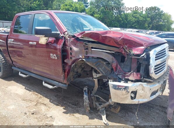 3C6RR7LT8HG738736 2017 RAM 1500 Темно-бордовый Вид спереди