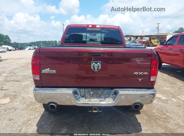 3C6RR7LT8HG738736 2017 RAM 1500 Темно-бордовый 