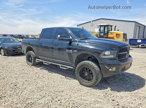 3C6RR7LTXGG232937 2016 RAM 1500 Black Front right