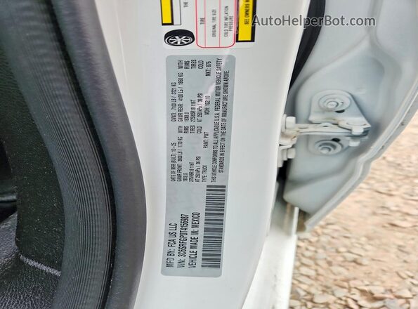 3C6SRFGP0T4156987 2026 RAM 1500 White VIN sticker view