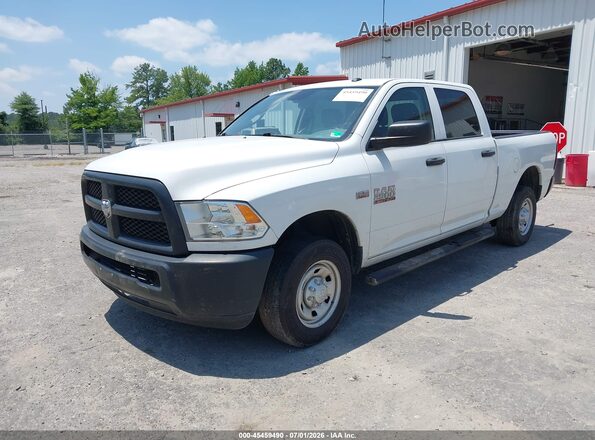 3C6TR4CT7GG119791 2016 RAM 2500 White წინა მარცხენა ხედი სამი მეოთხედიდან