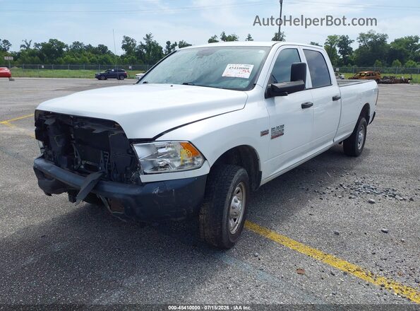 3C6TR4HT6GG309378 2016 DODGE RAM 2500 White წინა მარცხენა ხედი სამი მეოთხედიდან