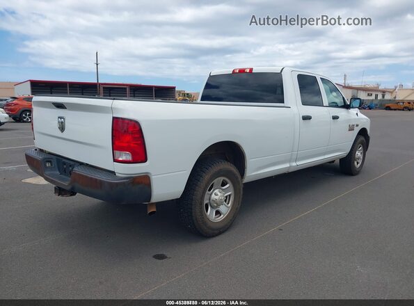3C6TR4HT8JG282238 2018 RAM 2500 White Задня права чверть