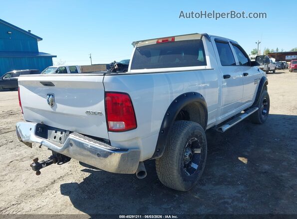 3C6TR5CT8GG120602 2016 RAM 2500 White Задня права чверть