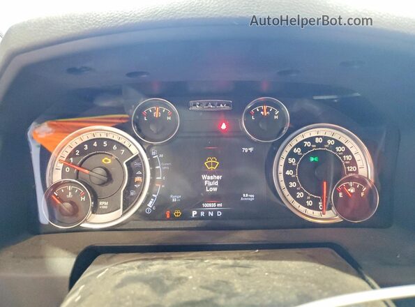 3C6TR5EJ5GG125199 2016 RAM 2500 Белый Вид щитка приборов