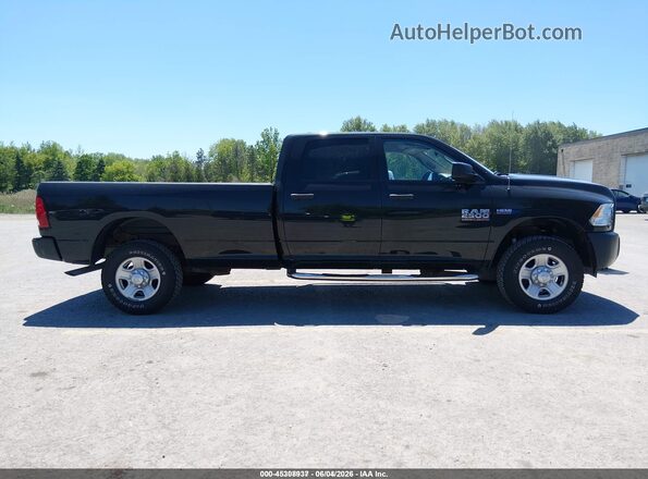 3C6TR5HT1GG297551 2016 RAM 2500 Black უკანა სალონის ხედი