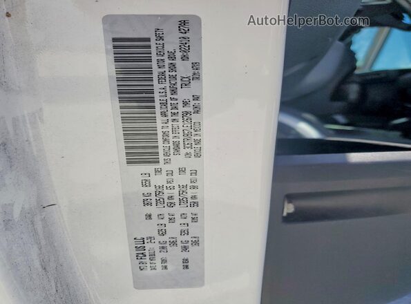 3C6TRVBG7LE126790 2020 RAM PROMASTER Белый 