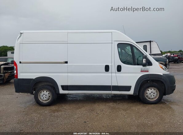 3C6TRVCGXKE539574 2019 RAM PROMASTER 2500 Белый Вид задней части салона