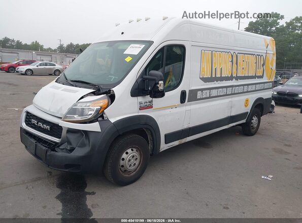 3C6TRVDG2LE101535 2020 RAM PROMASTER 2500 White Առջևի ձախ երեք քառորդ տեսարան