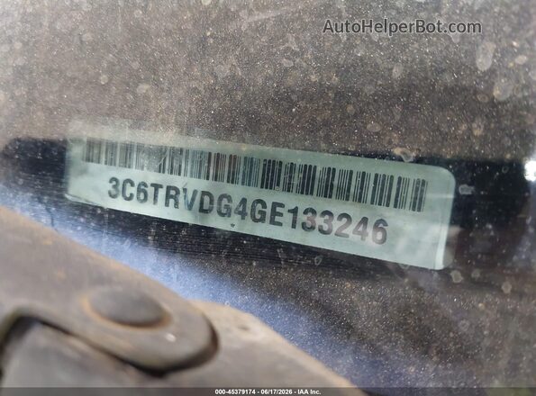 3C6TRVDG4GE133246 2016 RAM PROMASTER 2500 Белый Вид подкапотного пространства