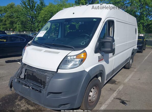 3C6TRVDG5JE101042 2018 RAM PROMASTER 2500 White Առջևի ձախ երեք քառորդ տեսարան