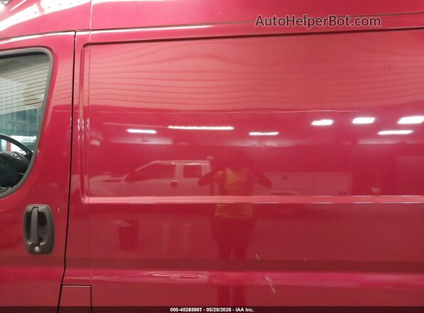 3C6TRVDG9JE143732 2018 RAM PROMASTER 2500 Бордовый Вид щитка приборов