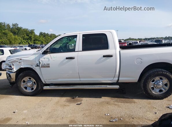 3C6UR4CL7JG255205 2018 DODGE 2500 White სალონის 360-გრადუსიანი ხედი