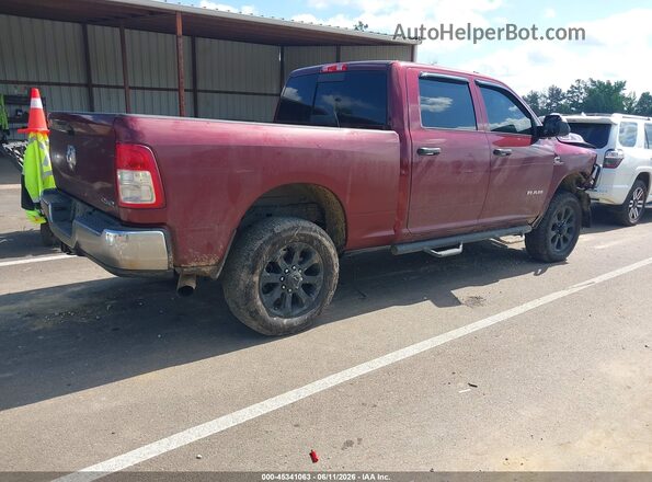 3C6UR5CL1NG394841 2022 RAM 2500 Red Rear right