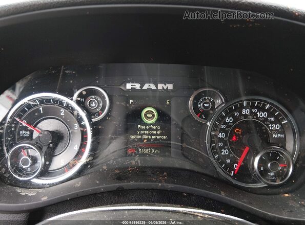 3C6UR5CL2PG617570 2023 RAM 2500 Red უკანა სავარძლების ხედი