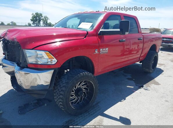 3C6UR5CL3JG333484 2018 RAM 2500 Red Przód lewy
