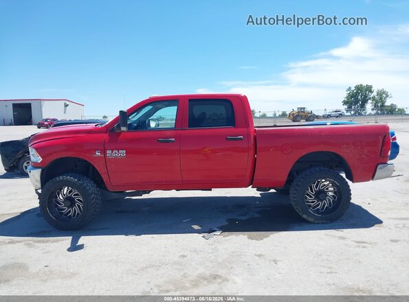 3C6UR5CL3JG333484 2018 RAM 2500 Red Widok wnętrza 360 stopni