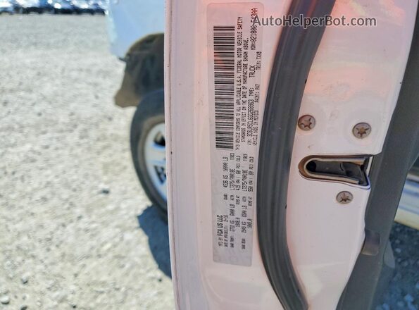 3C6UR5CL6GG268963 2016 RAM 2500 White Вид підкапотного простору