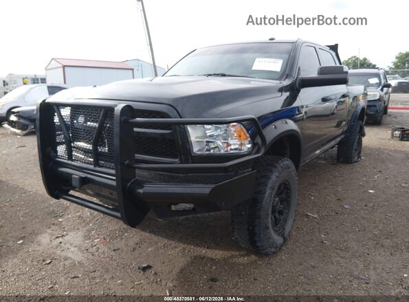 3C6UR5CL9JG153975 2018 RAM 2500 Black წინა მარცხენა ხედი სამი მეოთხედიდან