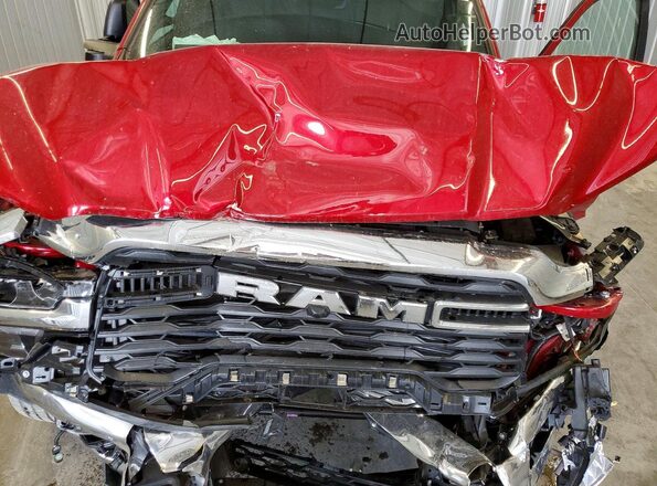 3C6UR5DJ0TG200066 2026 RAM 2500 Red Rear interior view