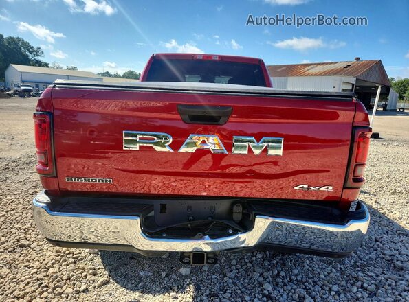 3C6UR5DJXTG297762 2026 RAM 2500 Red Հետևի տեսք