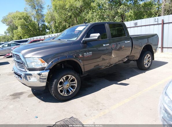 3C6UR5DL2GG101966 2016 RAM 2500 Gray Передня ліва чверть