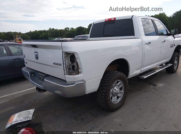 3C6UR5DL5GG151759 2016 RAM 2500 Белый Задняя правая четверть