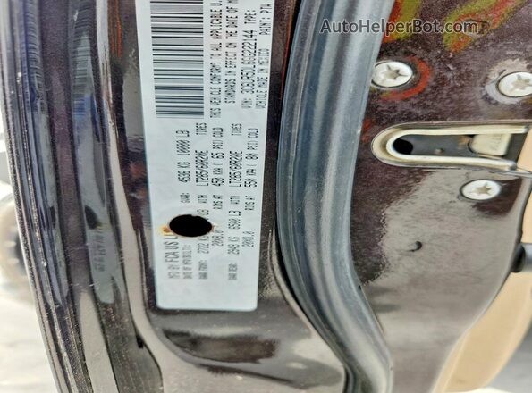 3C6UR5DL6GG222144 2016 RAM 2500 Gray Vista de la etiqueta del VIN