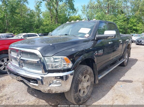 3C6UR5DL6JG314765 2018 RAM 2500 Black Առջևի ձախ երեք քառորդ տեսարան