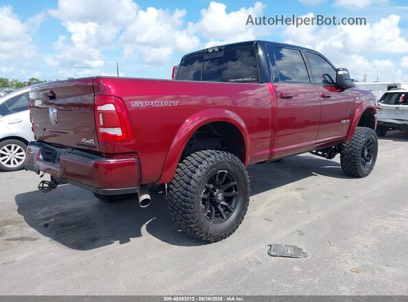 3C6UR5DL7RG178934 2024 RAM 2500 Burgundy Rear right