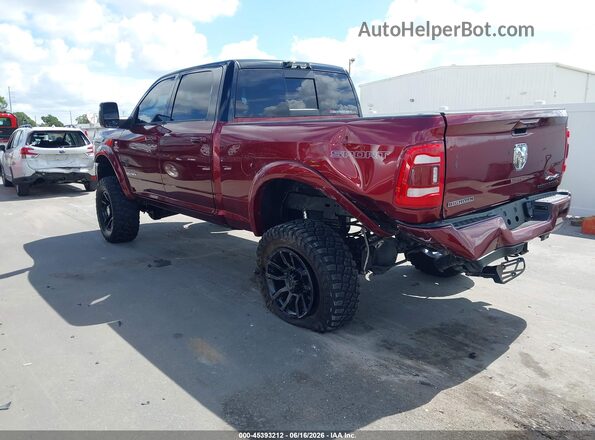 3C6UR5DL7RG178934 2024 RAM 2500 Burgundy Rear left