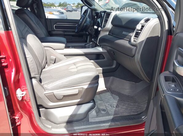 3C6UR5DL7RG178934 2024 RAM 2500 Burgundy Front interior view