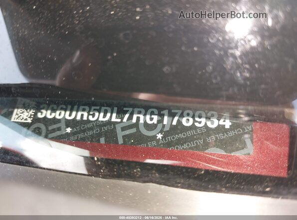 3C6UR5DL7RG178934 2024 RAM 2500 Burgundy Engine compartment view