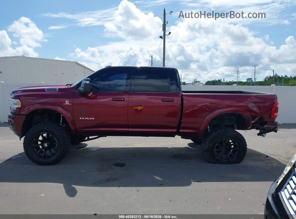 3C6UR5DL7RG178934 2024 RAM 2500 Burgundy 360 interior view