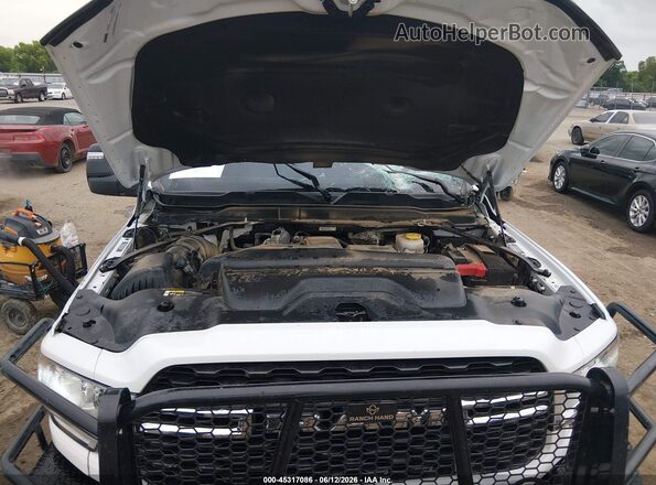 3C6UR5DLXRG390095 2024 RAM 2500 White Вид ззаду