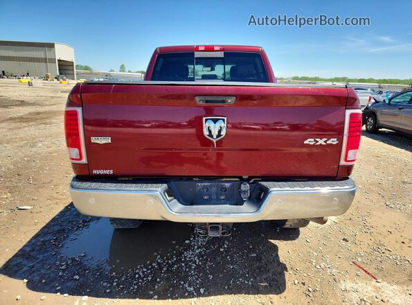 3C6UR5FJ2GG191874 2016 RAM 2500 Red Vista trasera