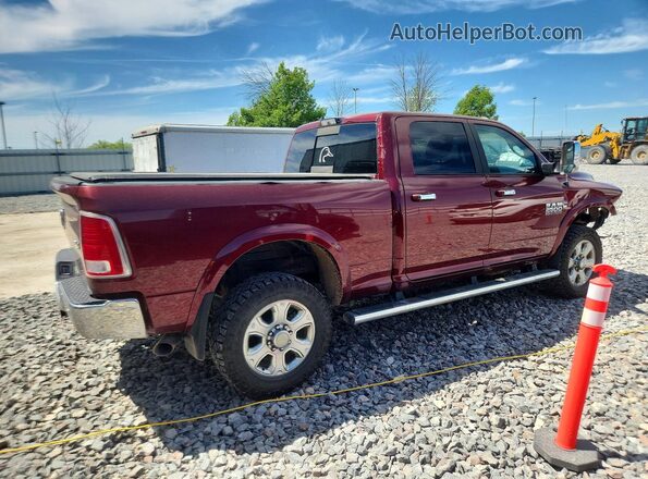 3C6UR5FL7JG191118 2018 RAM 2500 Burgundy Հետևի աջ